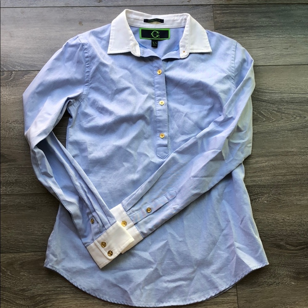 Light blue shirt